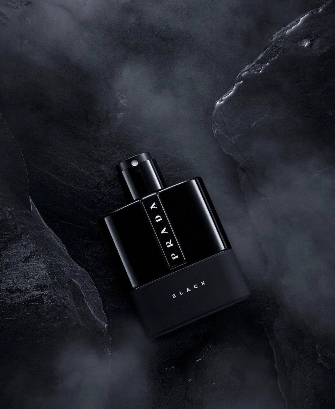 Black 2025 prada perfume